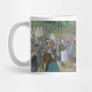 Poultry Market at Gisors by Camille Pissarro Mug